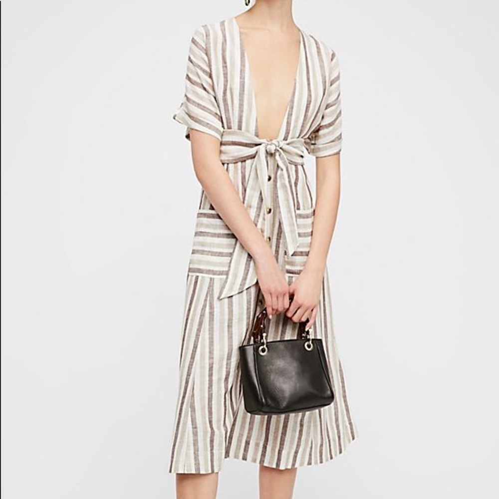NWT Free People Monday Midi Dress. Size S